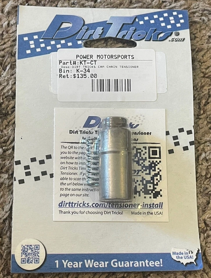 Tensor de cadena de leva KT-CT Dirt Tricks NOS Foto 1 de 1