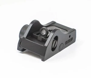 Adjustable Rear Ghost Ring Shotgun Sight - Picatinny & Weaver - Picture 1 of 1