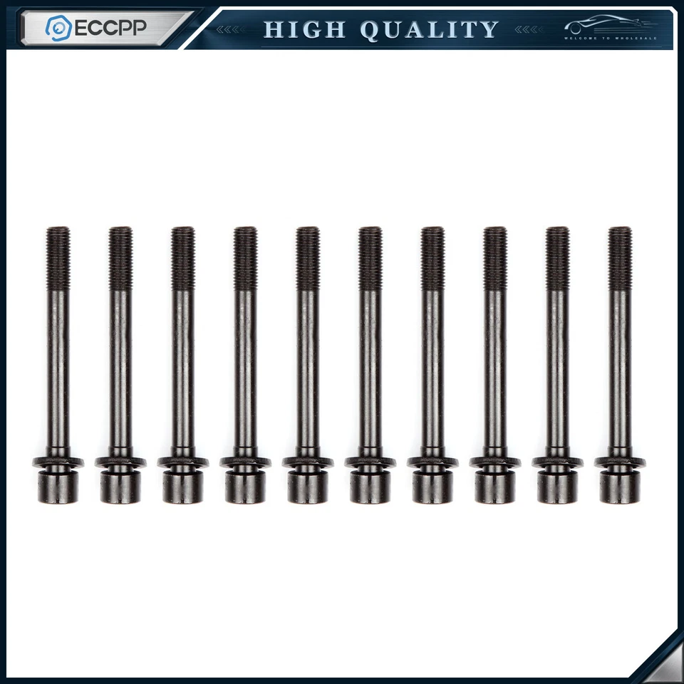 Parafusos de cabeça 01-11 02 03 04-10 para Kia Rio para Hyundai Accent 1.6L DOHC 16V - Imagem 1 de 4