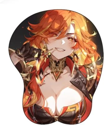 Anime Mouse pad Mavuika Anime Design 3D Ergonomic Mouse Pad with Wrist Rest – So - Image 1 of 4