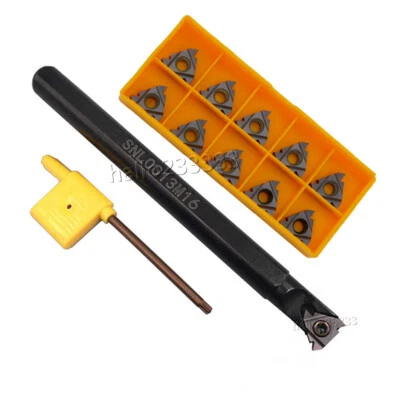 SNL0016Q16 SNL 0013M16 Left Hand Internal Threading Boring Bar+16ER AG60 Threading insert