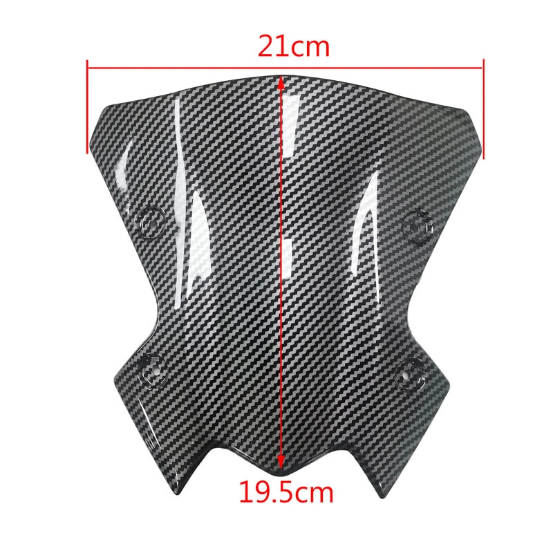 Motorcycle Windshield Windscreen Carbon Fiber For Kawasaki Z900 2020-2023 2022 - Image 1 of 4