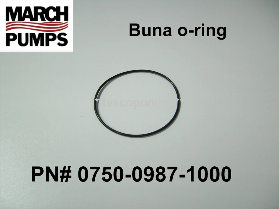 March 0750-0987-1000 Buna O-ring For Front Cover