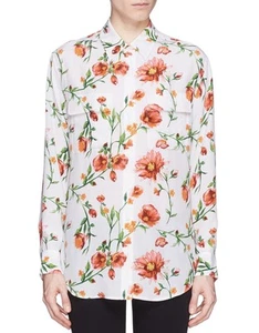 EQUIPMENT Signature Silk Shirt Blouse in Sunkissed Painted Wildflower Print XS - Bild 1 von 5