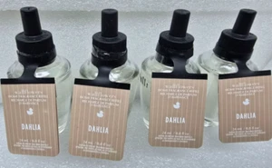 Bath & Body Works set of 4 Dahlia Wallflowers Crisp Pear Praline New - Picture 1 of 2