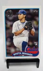 Shota Imanaga 2024 Topps Series 2 1989 Baseball #89B2-4 Rookie RC Chicago Cubs - Picture 1 of 2