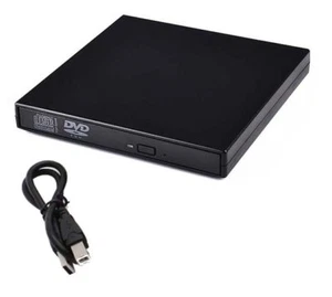 Unità Lettore CD DVD ROM Esterno USB USB per Netbook Portatile Computer Desktop - Foto 1 di 1