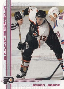 2000-01 BAP Memorabilia Ruby #6 Simon Gagne