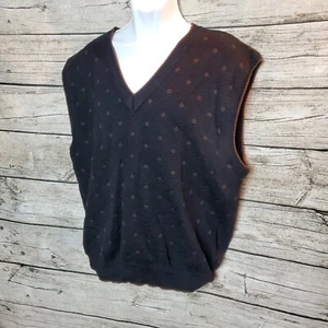 Cambridge Classic Black Sweater Vest Size XL NWT - Picture 1 of 8