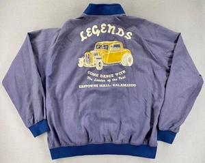 Vintage 70’s Men’s LEGENDS Hot Rod Jacket Holloway XL Work Coat Cars Boss Jack - Picture 1 of 19