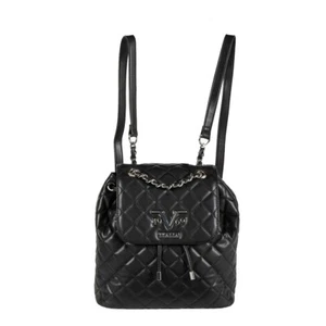 Rucksack Bagpack Tasche 19V69 Elenora Italia by Versace Farbe in silber/schwarz
