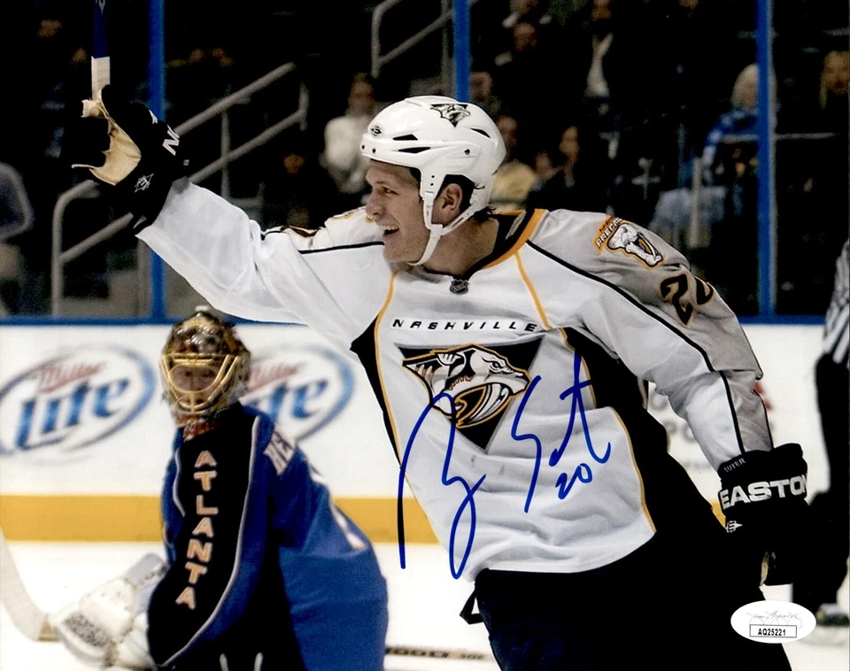 Foto firmada por Ryan Suter de Nashville Predators 8x10 certificado de autenticidad JSA Foto 1 de 1