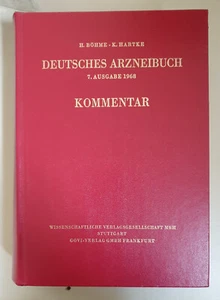 Deutsches Arzneibuch 7. Ausgabe 1968 Kommentar ISBN 3-8047-0548-0 - Bild 1 von 10
