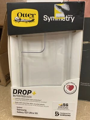 Serie OtterBox Symmetry Clear para Samsung Galaxy S21Ultra 5G Foto 1 de 2