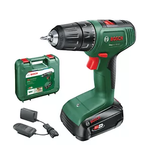 Bosch 18 V Cordless Drill Driver Kit 2 Speed Inc 2.0ah Battery Charger & Case - Picture 1 of 7