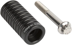 Thrashin Black Aluminum Universal Motorcycle Shift Peg for Harley Davidson - Picture 1 of 2