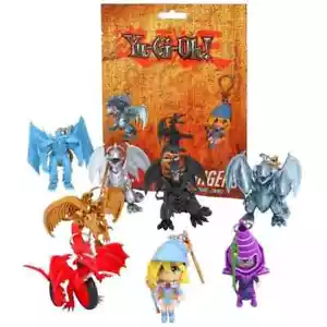 TWO! (2) Yu-Gi-Oh! Figure Hanger Keychain Blind Pack 2x Random mystery bags rare - Picture 1 of 4