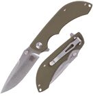SKIF Knives Spyke Folding Knife 3.54&quot; 8Cr14MoV Steel Blade Olive Fiberglas G-10