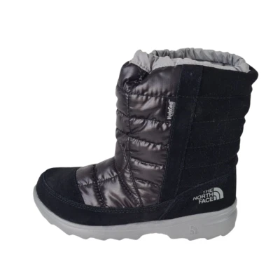 The North Face CXY3WL4 Winter Camp Boots Waterproof Sz Black Boys 6 =7.5  Women - Image 1 of 4