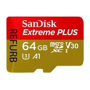SanDisk Extreme Plus microSDXC 64GB UHS-1 U3 V30 A1 - Picture 1 of 1