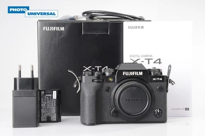 Fuji Fujifilm X-T4 Gehäuse schwarz mit OVP | 28.867 Auslösungen | inkl. MwSt. - Bild 1 von 4