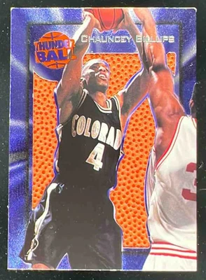 1997 Wheels Rookie Thunder Thunder Ball #T3 Chauncey Billups /250 - Image 1 of 2