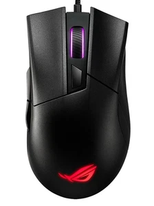 ASUS ROG Gladius II Core mouse Gaming Right-hand USB Type-A Optical 6200 DPI ... - Picture 1 of 1