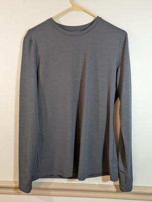 BCG Shirt Womens Extra Large Gray Cold Weather Long Sleeve Stretch Active Top - Image 1 of 4