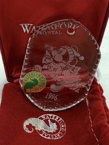 Waterford Crystal 1996 Disney Santa Mickey Mouse Wonderland Christmas Ornament - Bild 1 von 6