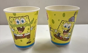 Nickelodeon Spongebob Movie Burger King Cups 2004 2 Cups - Picture 1 of 5