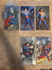 Marvel The Man of Steel Superman Platinum Series S1 2 3 5 6 Trading Cards - Picture 1 of 2