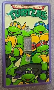 Rare Teenage Mutant Ninja Turtle Light Switch Plate - Picture 1 of 7