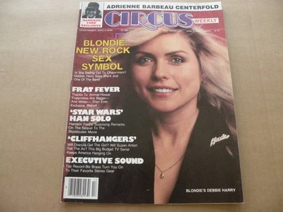 Circus Magazine April 3 1979 Blondie Debbie Harry Star Wars Dire Straits - Image 1 of 4