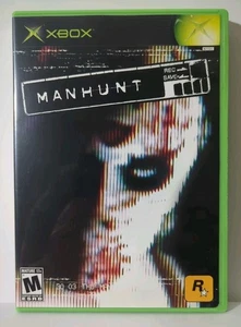 Manhunt (Microsoft Xbox, 2004) CIB, Etiqueta Original, Original Xbox - Imagen 1 de 9