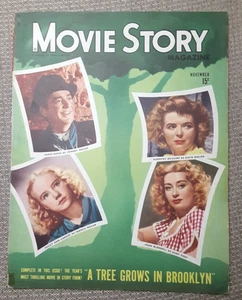 1944 MOVIE STORY Magazine~A TREE GROWS in BROOKLYN~Meet Me In St Louis~MANY ADS - Imagen 1 de 24