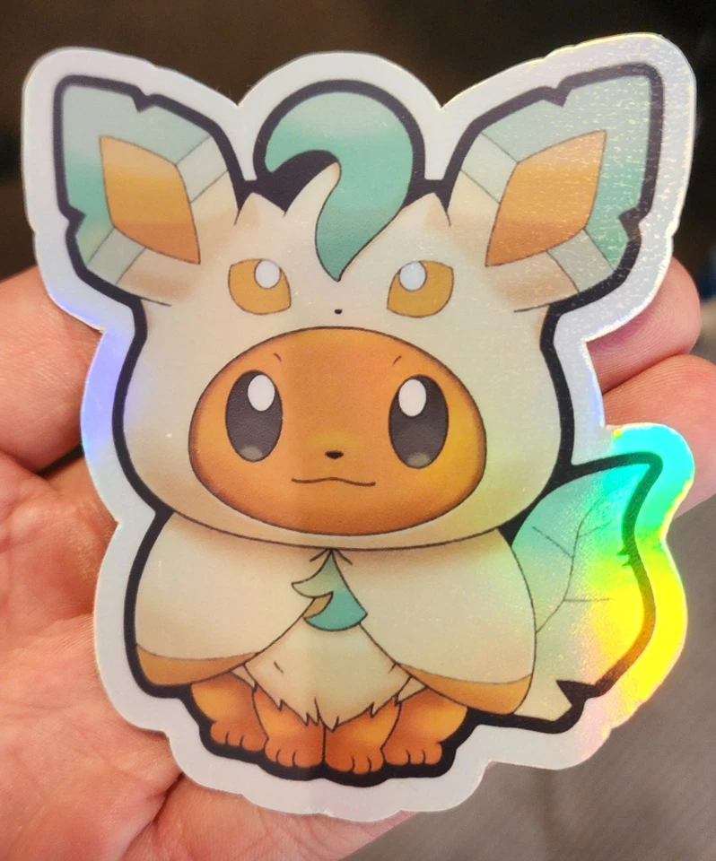 Eevee - Calcomanía - Pokemon - Anime - Hágalo usted mismo - Pegatina - Holográfica  Foto 1 de 1