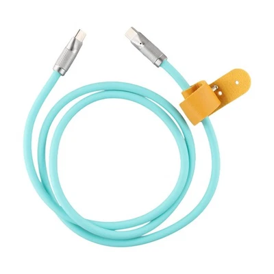 Ultra Flexible USB C to C Charger Cable 120W 6A PD Type C Charging Cord - Image 1 of 4