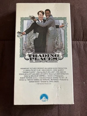 Trading Places VHS 1989 Eddie Murphy Dan Aykroyd Jamie Lee Curtis Tested - Image 1 of 4