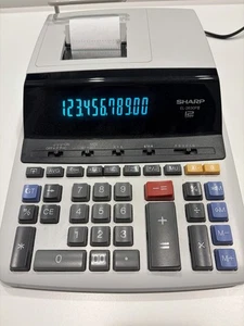 Sharp EL-2630PIII 12-Digit Printing Calculator – Tested & Working – AC Powered - Picture 1 of 1