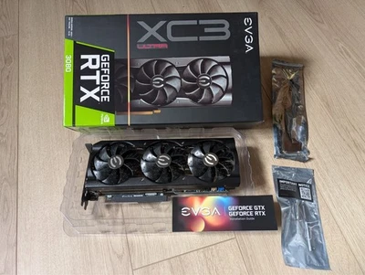 EVGA GeForce RTX 3080 XC3 Ultra  10GB GDDR6X Graphics Card - Great condition - Image 1 of 4