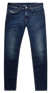 DIESEL Sleenker Skinny Baumwolle Denim Herren Jeans IN Marine Blau UK 30 - 33 - Bild 1 von 8