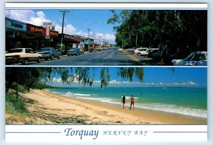 Torquay Hervey Bay - Queensland AUSTRALIA 4x6 Postcard - Picture 1 of 2