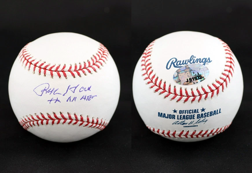 Ralph Houk SIGNED ROMLB Baseball + The Major Yankees (DEC) PSA/DNA AUTOGRAPHED  - Image 1 of 1
