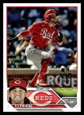 2023 Topps TJ Friedl  Stamped All-Star Game Logo 558 Cincinnati Reds