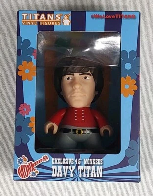Titan Merchandise The Monkees Davy Jones Titans 4.5 Inch Vinyl Figure New - Image 1 of 4