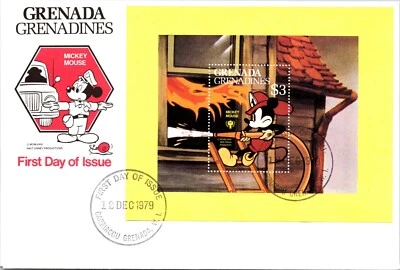 Grenada FDC 1979 - Mickey Mouse, Walt Disney - Single - F65015 - Image 1 of 2