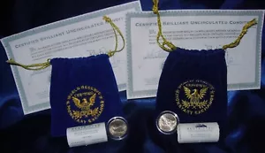 2006 P & D W. R. M. E. COLORADO QUARTER STATE ROLL W/ BLUE BAG & COA - Picture 1 of 9
