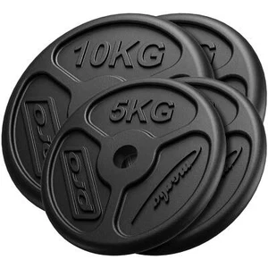 Placas de peso Marbo Sport de hierro fundido slim set 30kg / 2 x 10kg + 2 x 5kg - Imagen 1 de 3