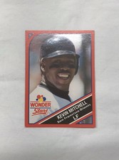 Kevin Mitchell  San Francisco Giants 1990 Wonder Bread Wonder Stars Card 7 of 20