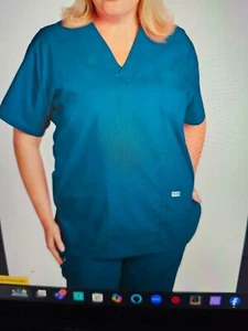 nursing scrubs top women - Picture 1 of 3